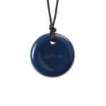 Chewigem Sensory Chew Pendant Button Navy