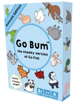 Go Bum (Cheeky Version of Go Fish) - Animals Edition