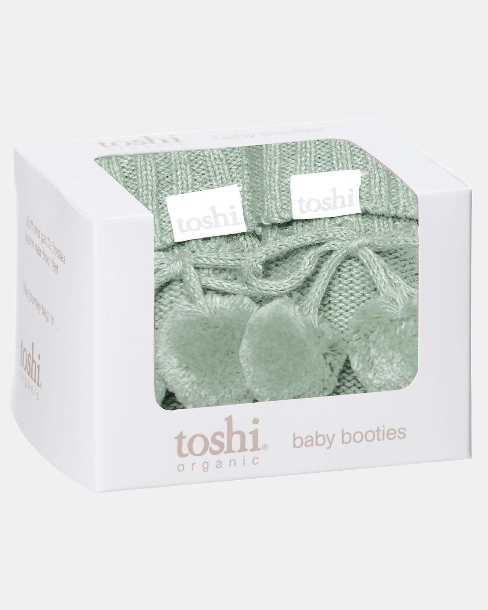 Toshi Organic Booties Marley / Jade / Size 000