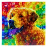 Twigg Puzzles Golden Retriever 202pc Wooden Puzzle