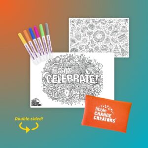 RE-FUN-ABLE Pocket Colouring Set - Celebrate