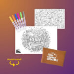 RE-FUN-ABLE Pocket Colouring Set - Roar
