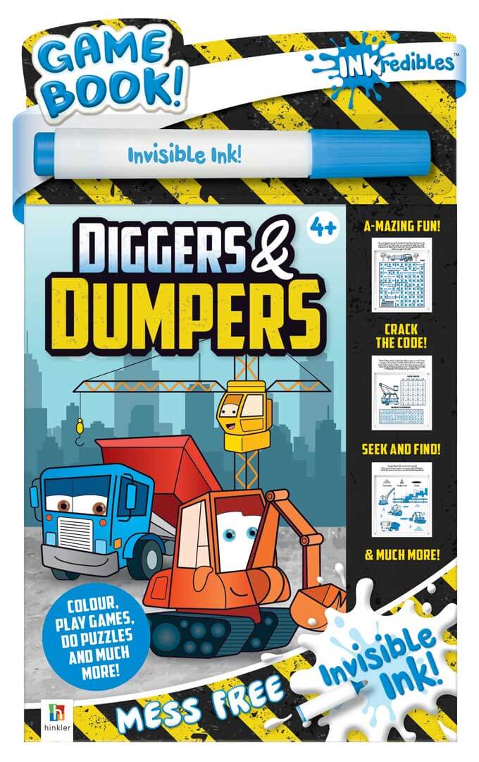 Inkredibles Magic Ink Diggers & Dumpers