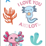 Axolotls Stickers