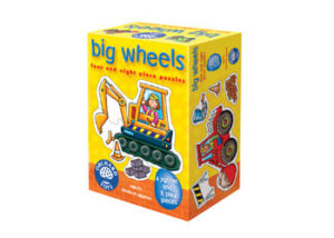 Orchard Toys Big Wheels Puzzle 4 x 8pc