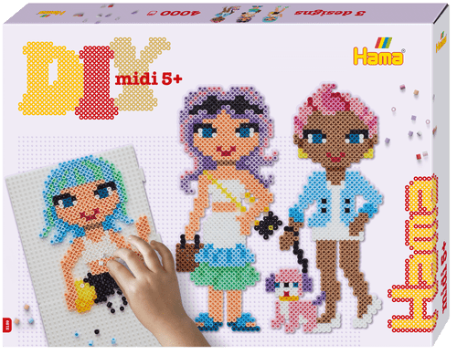 Hama Large Gift Box Fashion Girls
