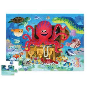 Classic Floor Puzzle 36pc - Octopus Treasure