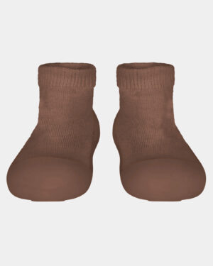 Toshi Organic Hybrid Walking Socks Dreamtime Footsteps/ Peppercorn / 4