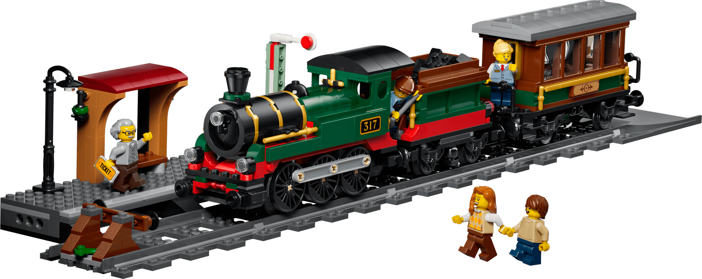 LEGO City 60511 Vintage Steam Train