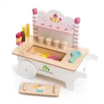 Tender Leaf Toys Ice Cream Cart Push Along
