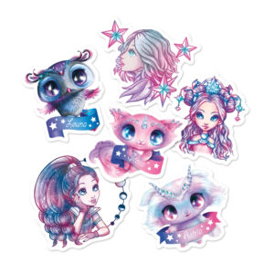 Nebulous Stars Decorative Vinyl Stickers (Assorted)