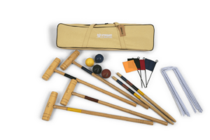 Planet Finska Premium Croquet 4 Mallet in Beige Bag