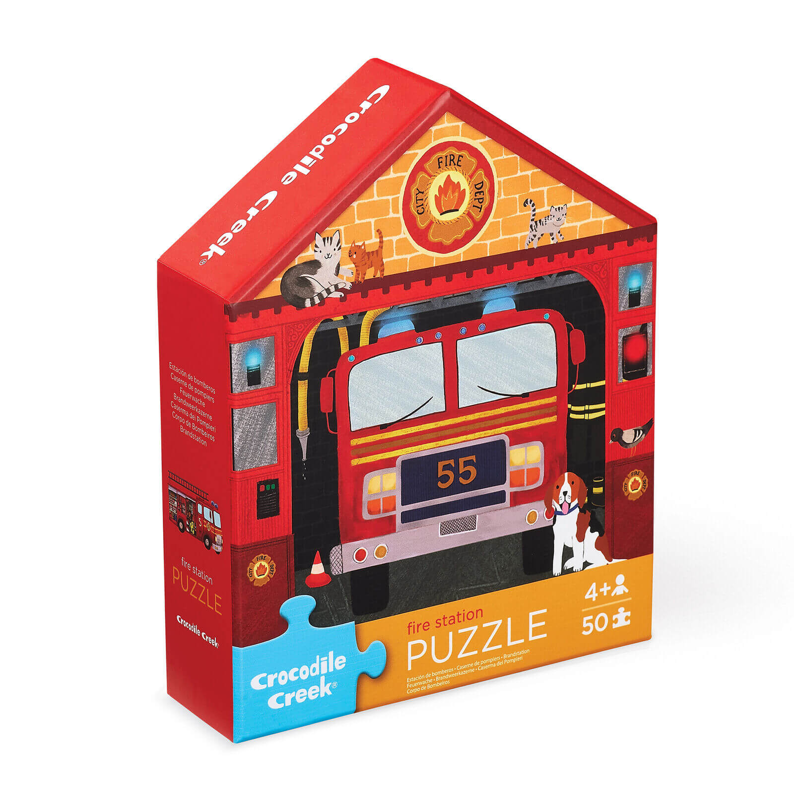 Flat House Puzzle 50pc - Fire House Flat House Puzzle 50pc - Fire House