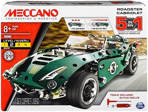Meccano 5 Multi Model Set - Roadster