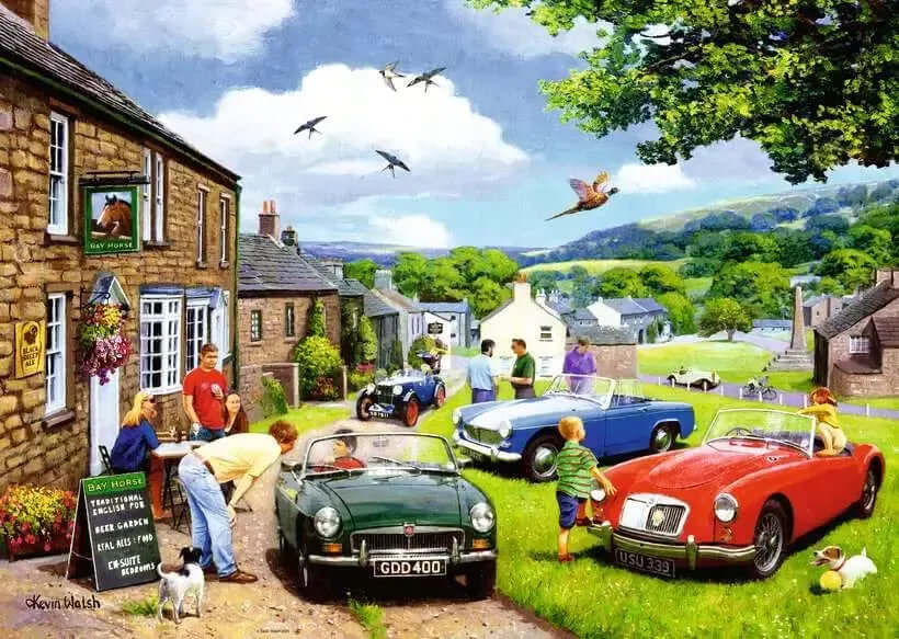 Ravensburger Leisure Days No 11 Day in the Dales Puzzle 1000pc