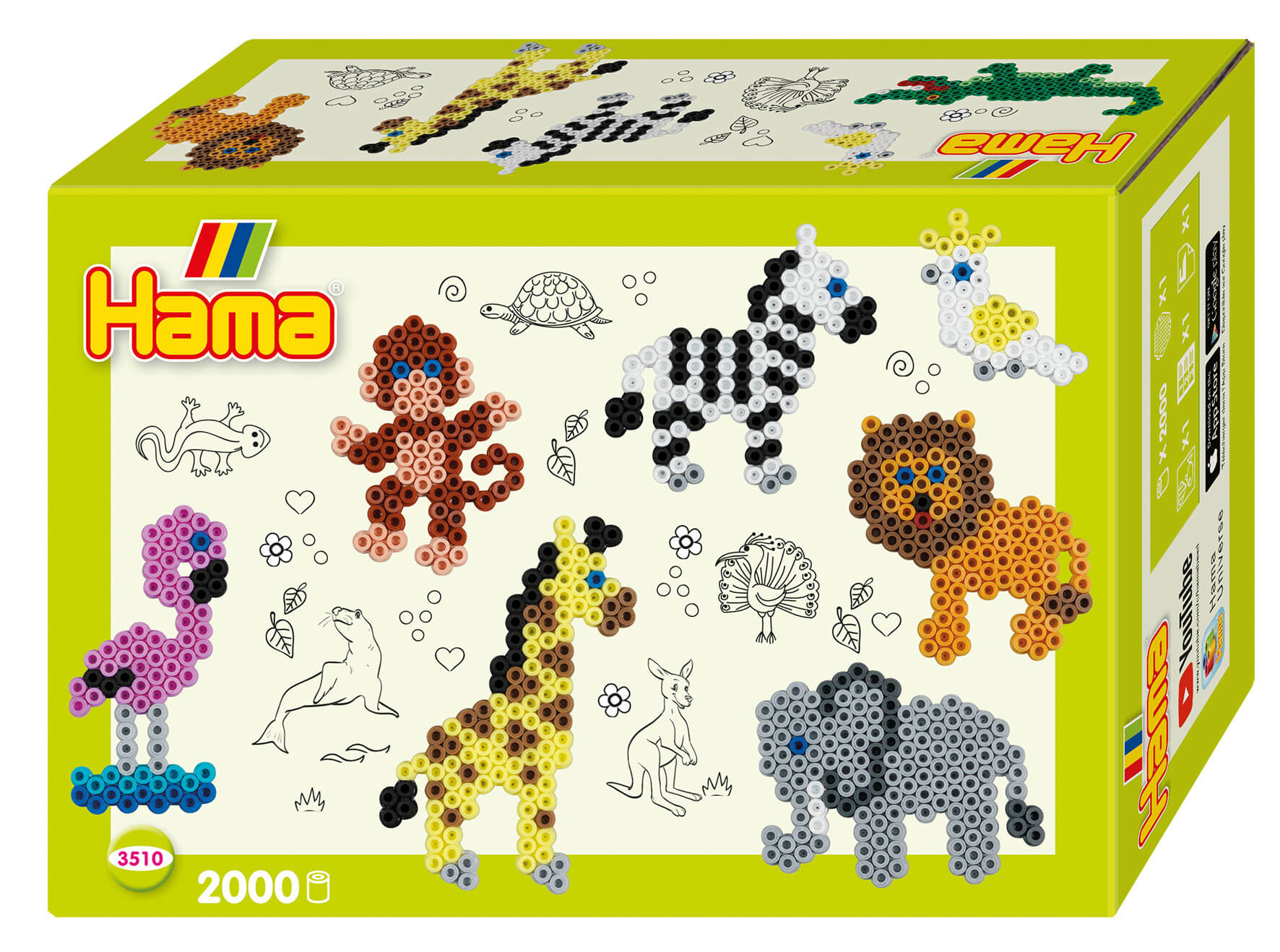 HAMA Gift Set Zoo Animals