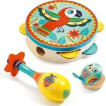 Djeco DJ6016 Animambo Set Of 3 Instruments