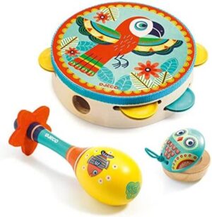 Djeco DJ6016 Animambo Set Of 3 Instruments