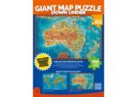 Giant Map Down Under Puzzle 300pc