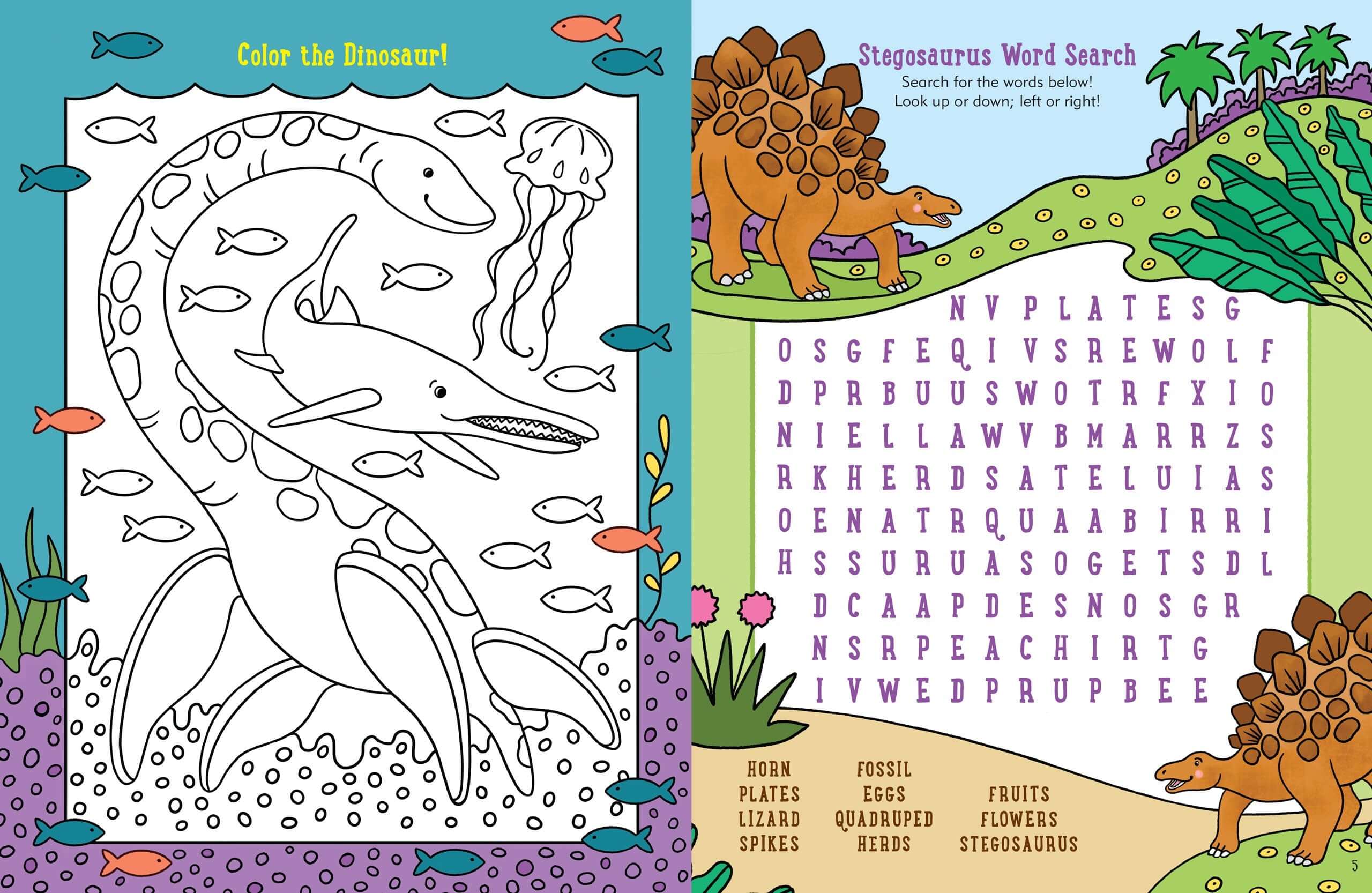 Dinosaur Activity Book