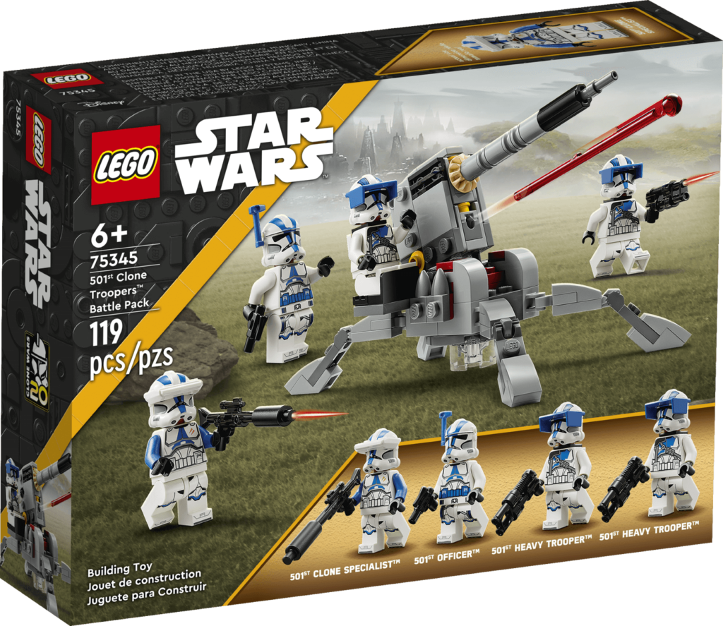 LEGO STAR WARS 75345 501st Clone Troopers Battle Pack Imagine If