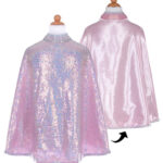 Great Pretenders Silver Reversible Sequin Cape Age 3-4