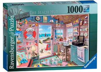 Ravensburger My Haven No 7 The Beach Hut Puzzle 1000pc