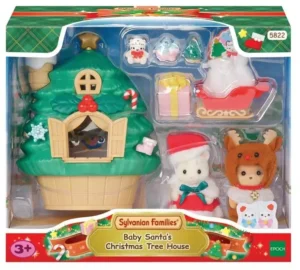SF 5822 Baby Santa's Christmas Tree House