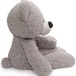 Gund Fuzzy Grey Bear 34cm