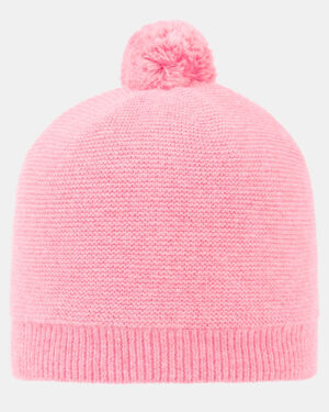 Organic Beanie Love/Carmine / S