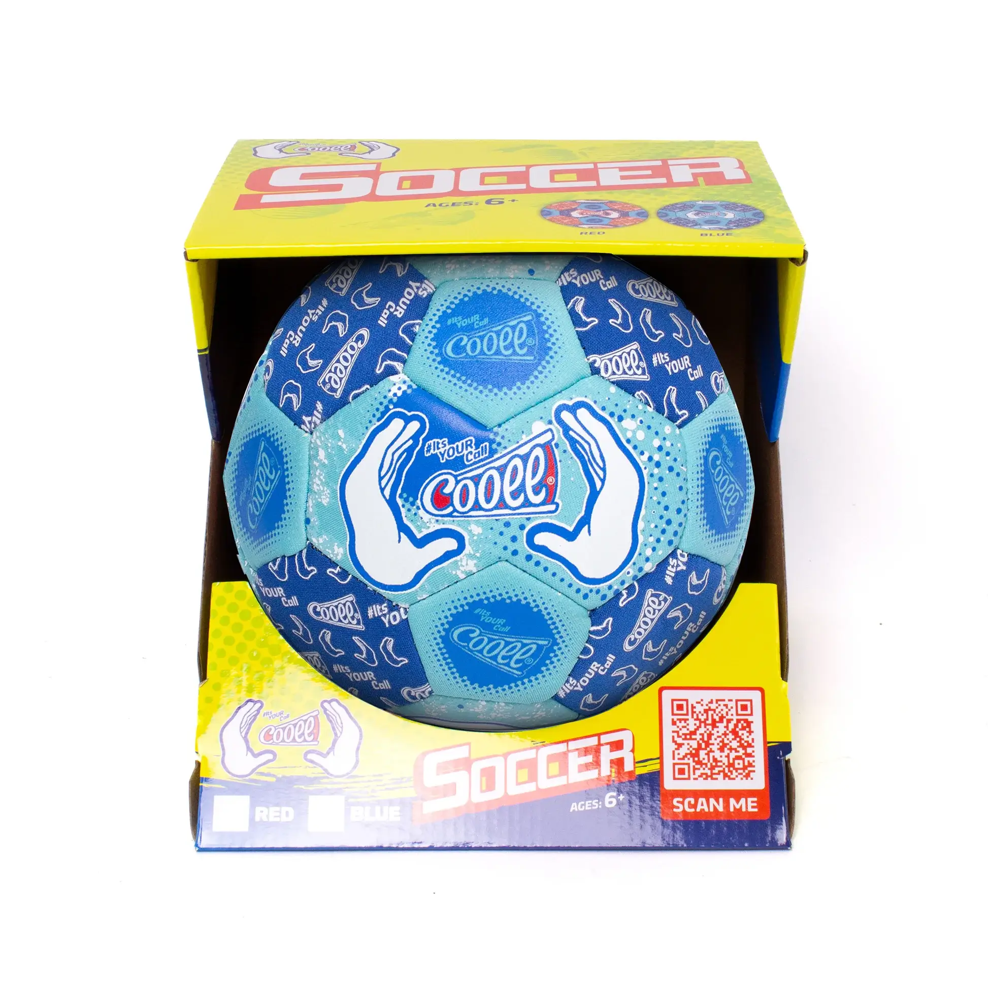 Cooee Neoprene Soccer Ball - Blue