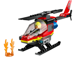 LEGO City 60411 Fire Rescue Helicopter