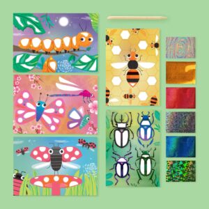 Tiger Tribe Foil Art Bugs World