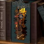 DIY Miniature Book Nook Magic House