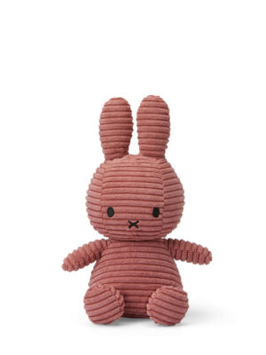Miffy ECO Corduroy 23cm Dusty Rose