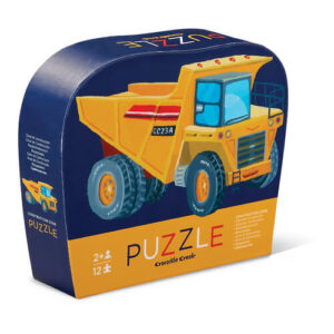 Crocodile Creek Mini Construction Puzzle 12 pc