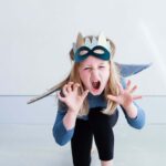 Mimi & Lula Dragon Mask Green