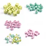 Djeco DJ9808 Wooden Beads Leaves & Flowers