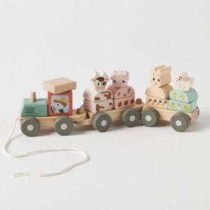 Animal Stacking Train