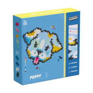 Plus-Plus Puzzle By Number Puppy 500pc