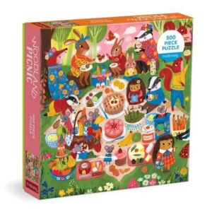 Mudpuppy Woodland Picnic Puzzle 500pc