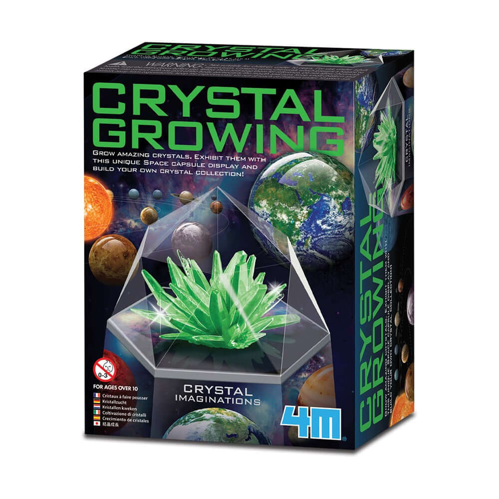 4M Crystal Growing Space Gem Green