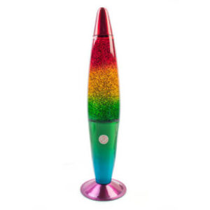 Rainbow Glitter Lava Lamp