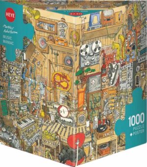 Heye Adolfsson Music Maniac Puzzle 1000pc