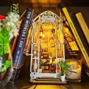 DIY Miniature Book Nook Garden House