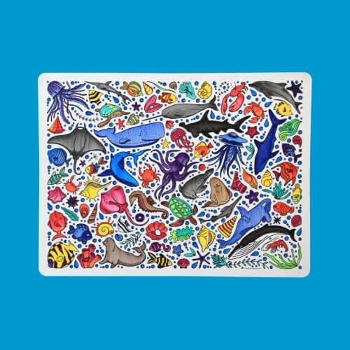 RE-FUN-ABLE Colouring Set - Under Water
