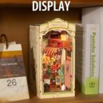 DIY Miniature Book Nook Floral Corner