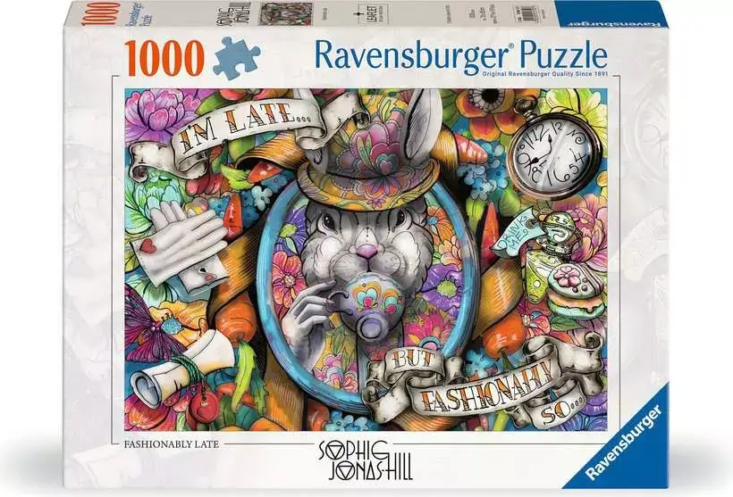 Ravensburger Fashionably Late Puzzle 1000pc
