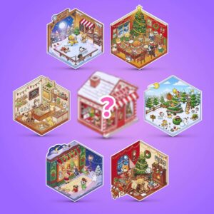 ZURU Sticker Therapy Christmas 50 Stickers Beginner Series