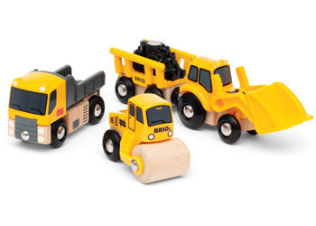 Brio 33658 Construction Vehicles 5 pieces